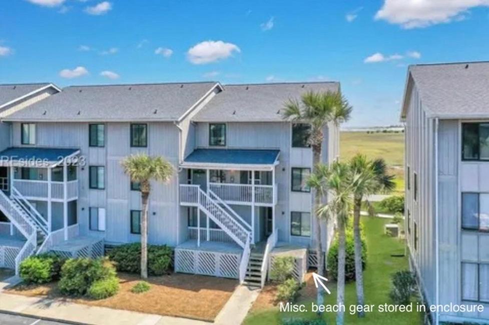 Panoramic Marsh And Ocean Views. Steps To Beach And Pool. Villa Harbor Island Exterior photo